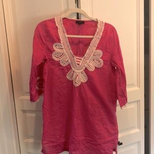 J crew swim cover up